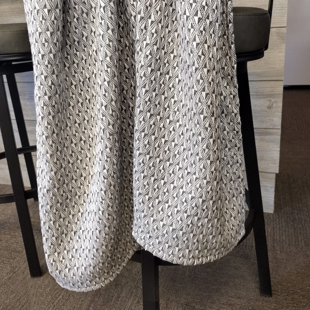 North Star Point Twill Throw - Gray Current group-gallery Machine Washable north star North Star Point Twill Throw sustainable throws