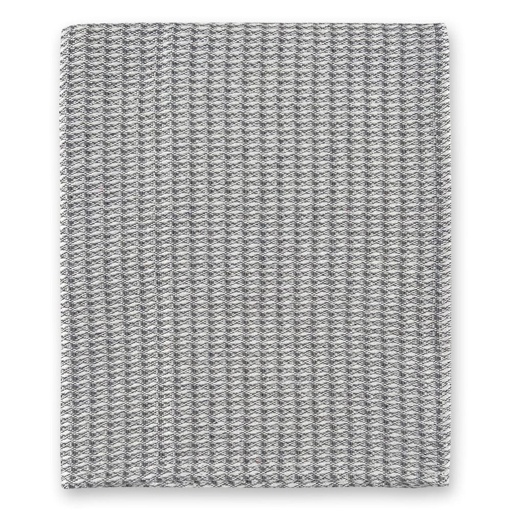 North Star Waffle Weave Blanket - Gray Current group-gallery Machine Washable north star sustainable