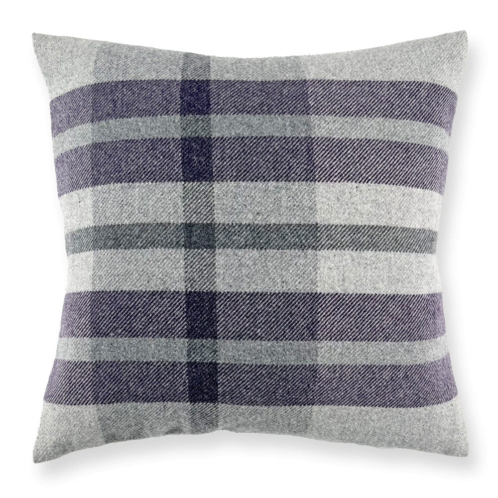 Northfield Plaid Alzheimer's Purple Pillow Case