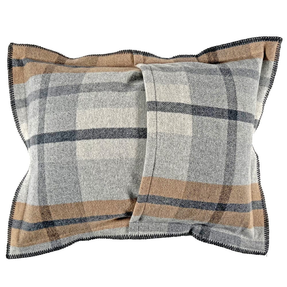 Northfield Plaid Wool Bed Sham active Bed Shams Current machine washable Sale
