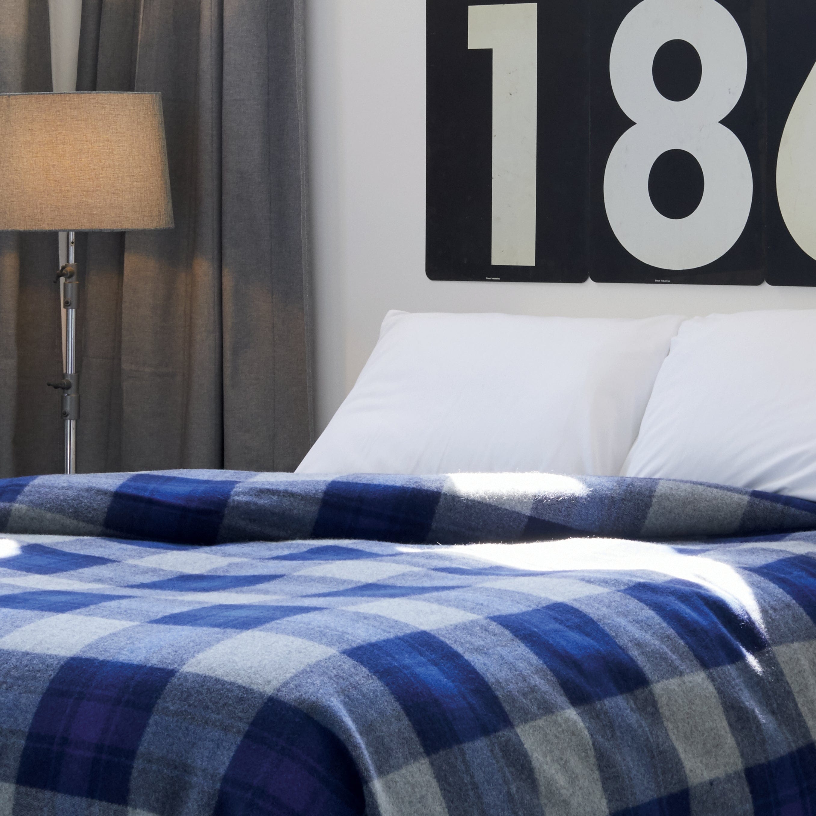 North Shore Wool Blanket active Current Full Full Price King machine washable New Lower Price North Shore Wool Blanket Patterns & Plaids personalization Queen Twin