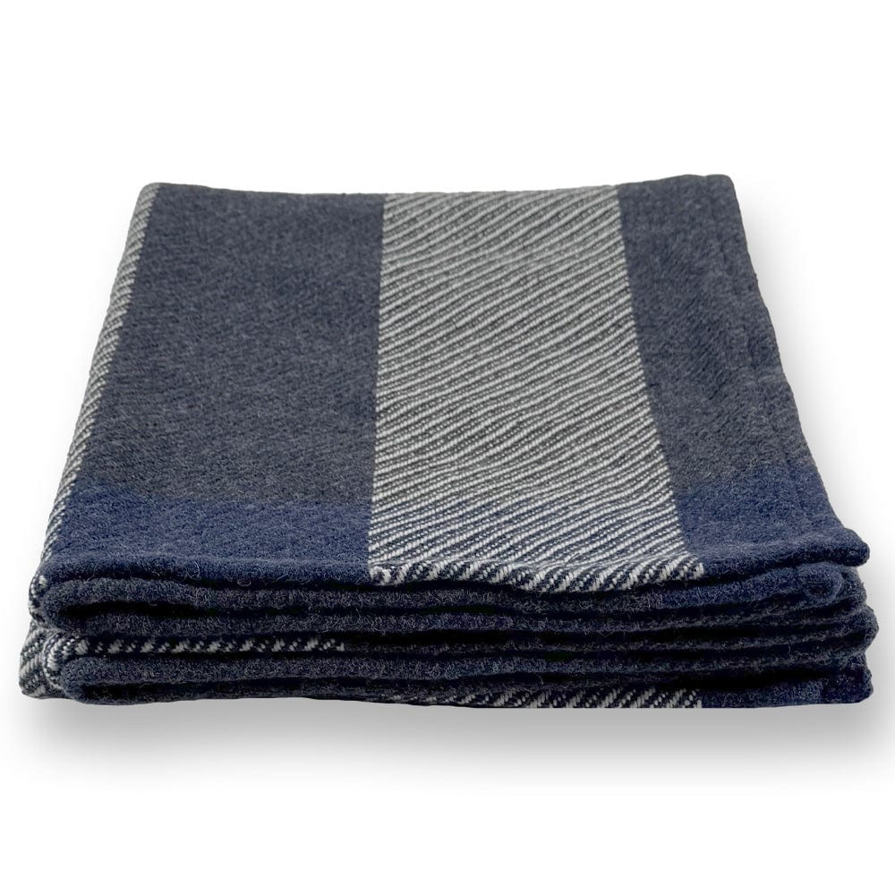 North Star Offset Plaid Throw - Blue Current Full Price group-gallery Machine Washable North Star Offset Plaid Throw sustainable throws