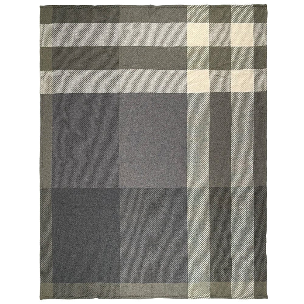 North Star Offset Plaid Throw - Sage Green Current Full Price group-gallery Machine Washable North Star Offset Plaid Throw sustainable throws