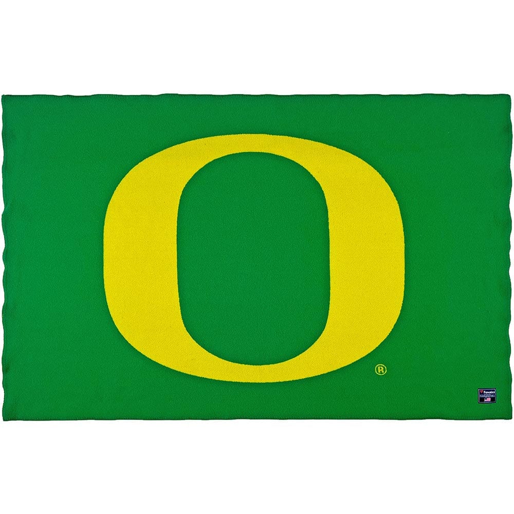 Oregon Ducks Wool Throw Green active Current Dry clean or hand wash personalization