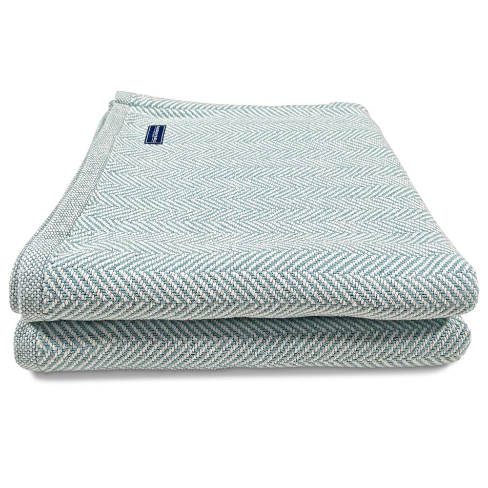 Penobscot Cotton Blanket - Matka active Full group-gallery Herringbone King machine washable Patterns & Plaids Queen Twin