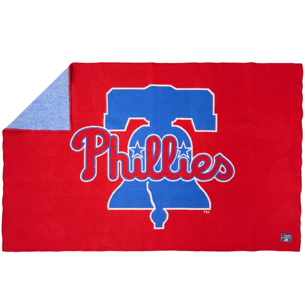 Philadelphia Phillies Wool Throw Blanket active Current Dry clean or hand wash Full Price MLB New Lower Price personalization