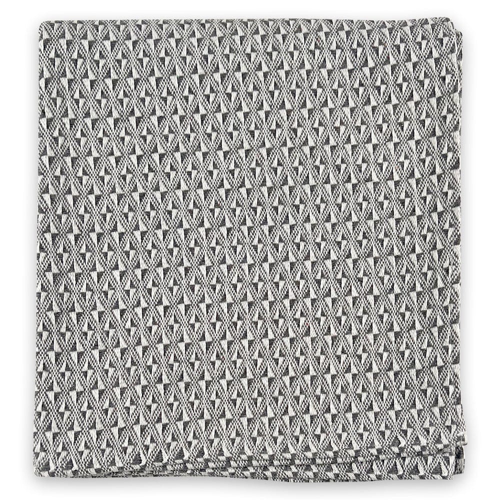 North Star Point Twill Throw - Gray Current group-gallery Machine Washable north star North Star Point Twill Throw sustainable throws