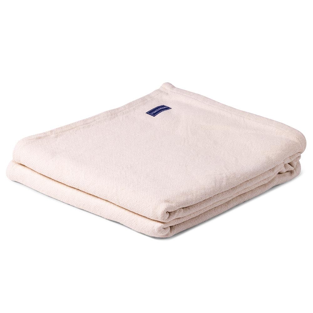 Pure & Simple Cotton Blanket - Natural active Current Full group-gallery King machine washable Queen Solids Twin