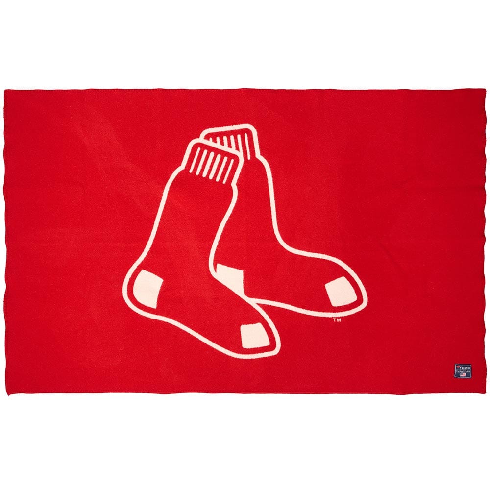 Boston Red Sox Wool Throw Blanket Red active Current Dry clean or hand wash Full Price MLB New Lower Price personalization