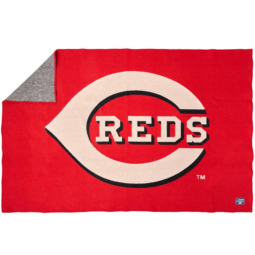 Cincinnati Reds Wool Throw Blanket active Current Dry clean or hand wash Full Price MLB personalization