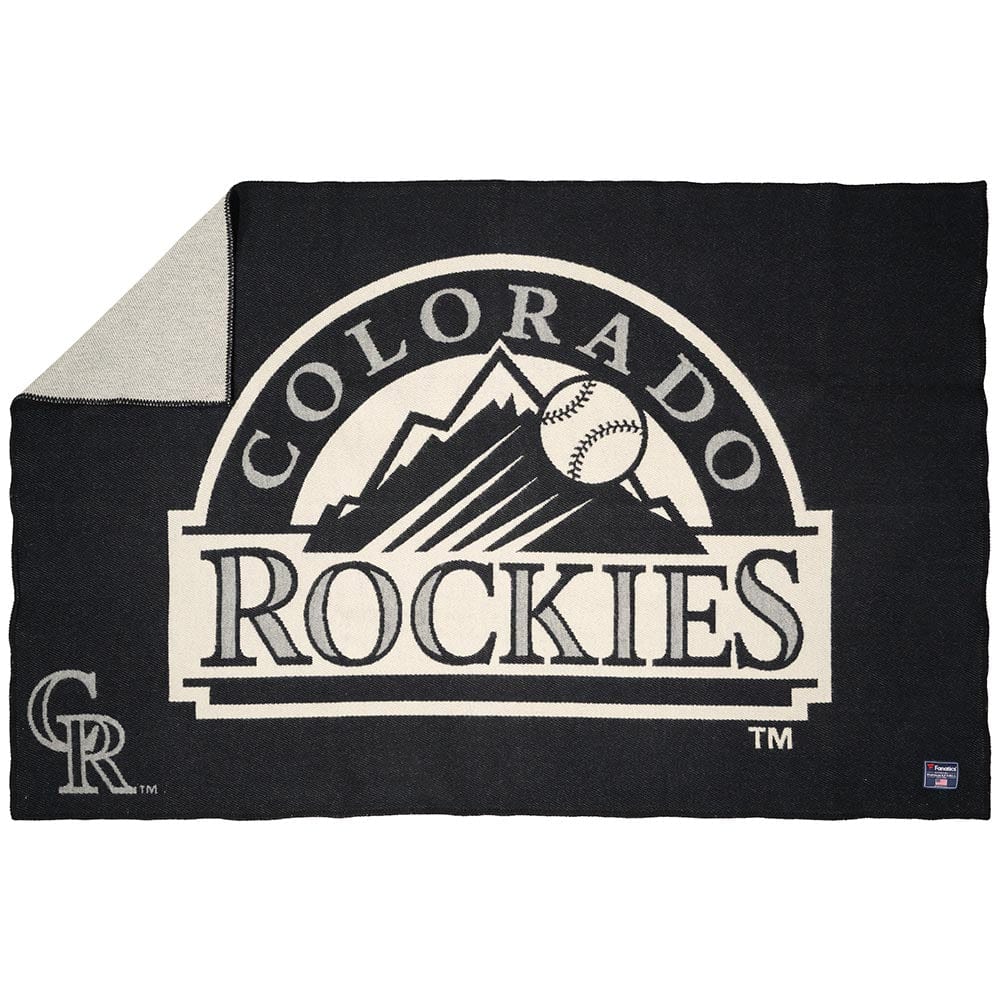 Colorado Rockies Wool Throw Blanket active Current Dry clean or hand wash Full Price MLB New Lower Price personalization