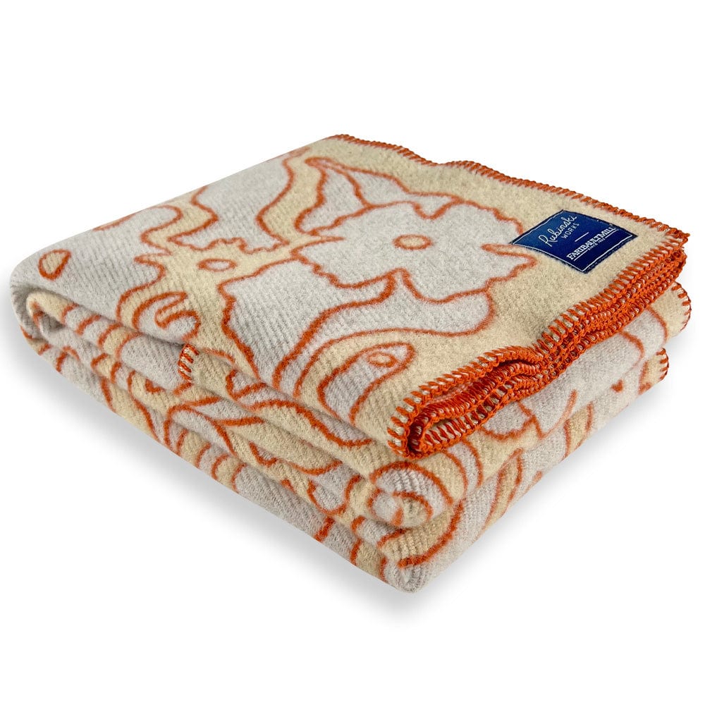 Rubinski Works Gidinawendimin Throw active Artist Collection Current Dry clean or hand wash New Lower Price Rubinski Works Wool Throw Sale