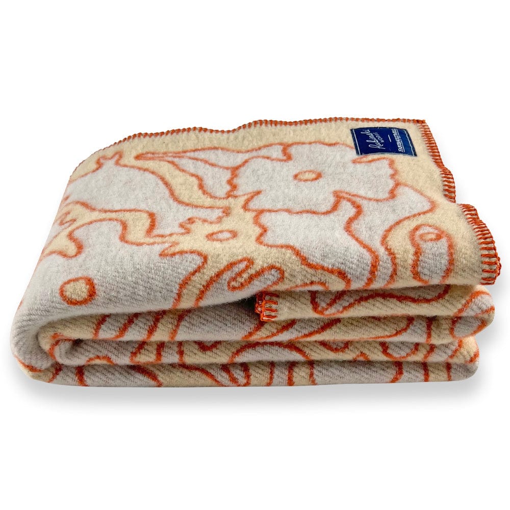 Rubinski Works Gidinawendimin Throw active Artist Collection Current Dry clean or hand wash New Lower Price Rubinski Works Wool Throw Sale