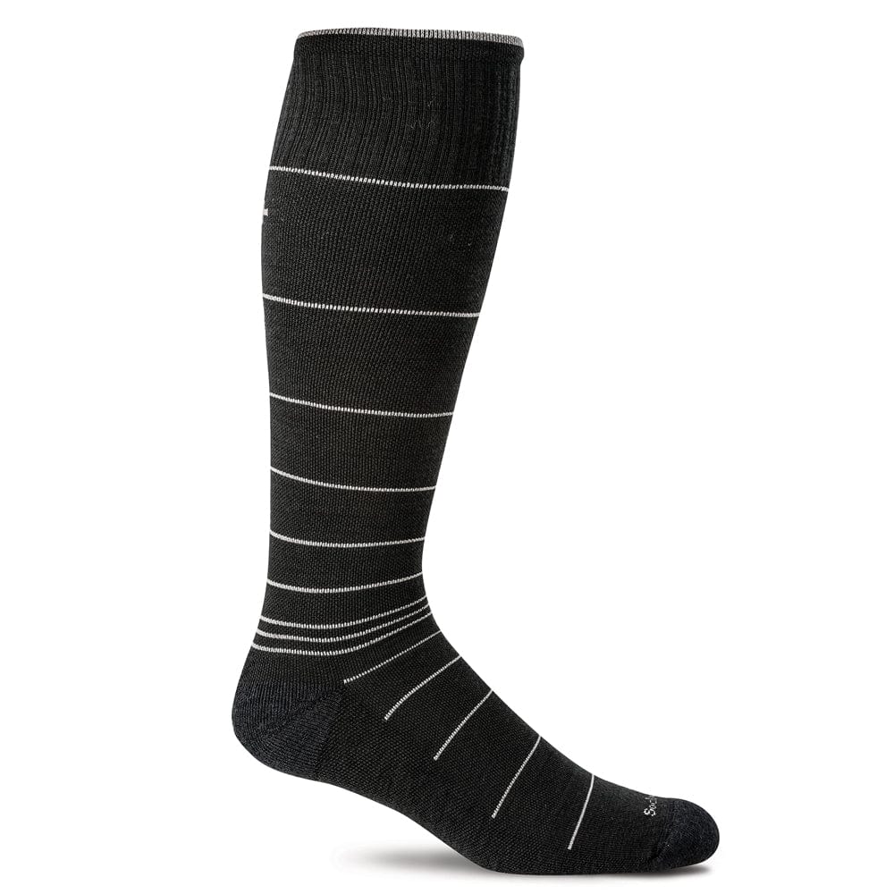 Men's Circulator Socks - Black L active Current Full Price machine washable Men's Compression Socks