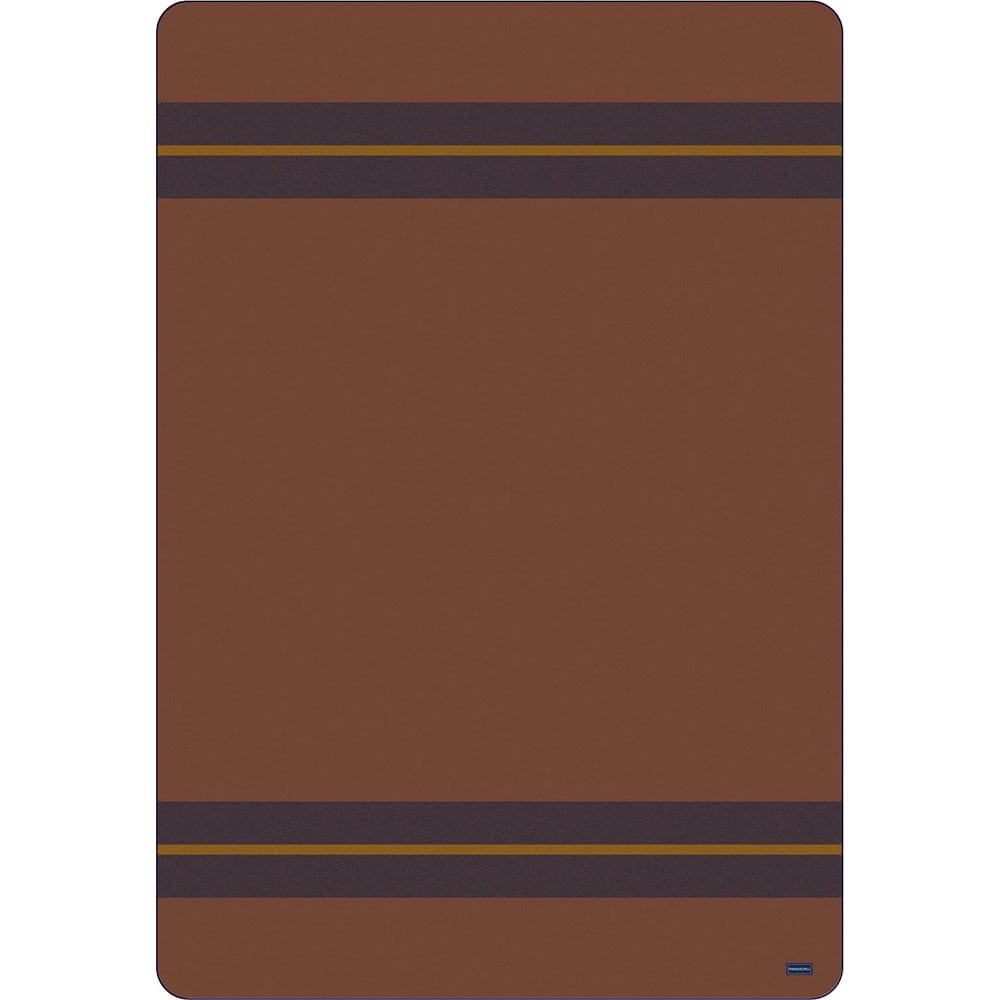 Scout Wool Camp Blanket - Brown active Current Full King machine washable New Lower Price Queen Sale Scout Wool Camp Blanket Stripes Twin