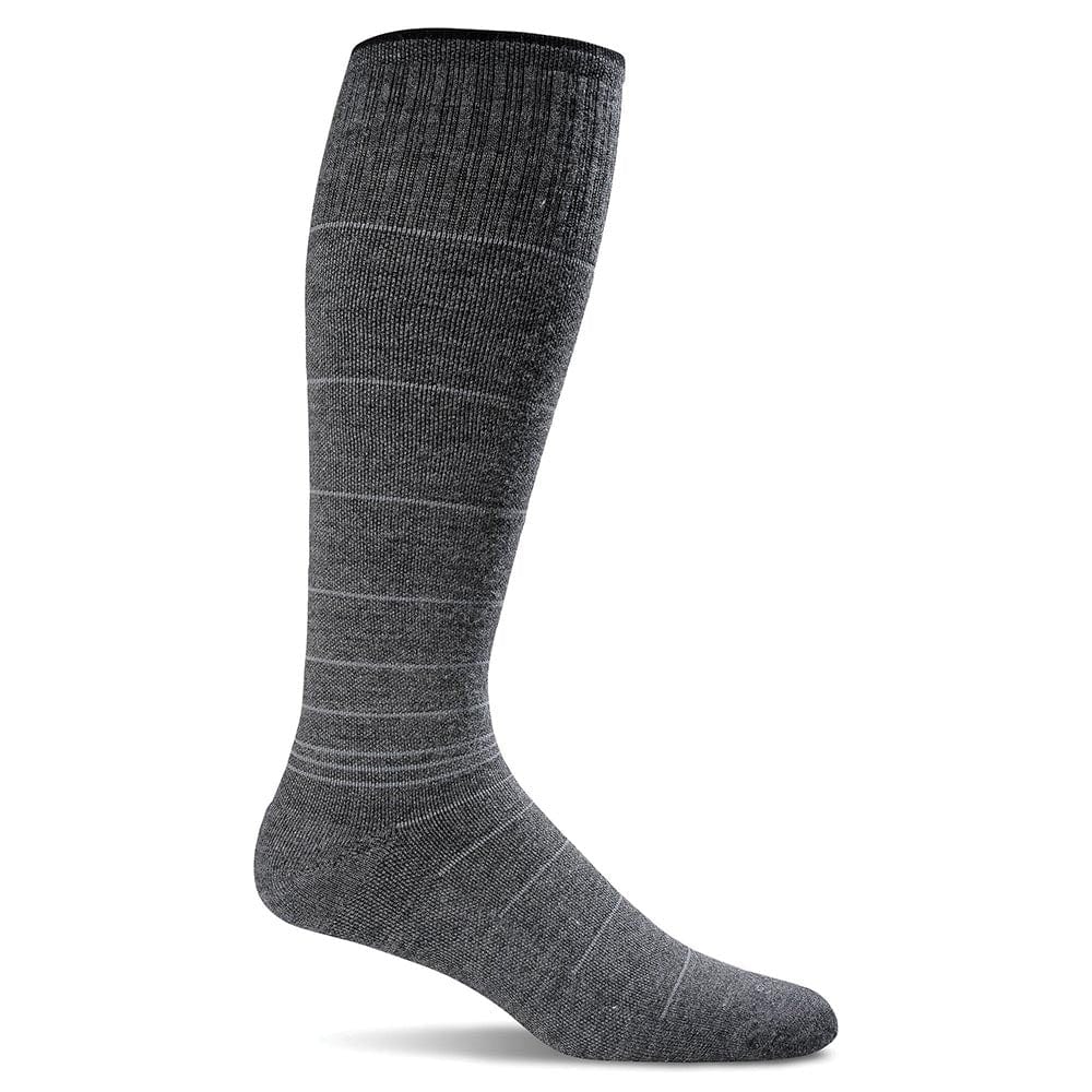 Sockwell Men's Circulator Socks - Charcoal L active Current machine washable Men's Compression Socks Sale