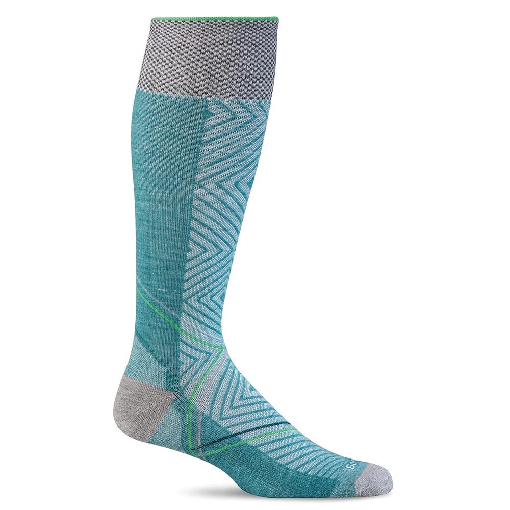 Sockwell Women's Pulse Knee High Socks - Mineral M active Current machine washable Sale Women's Compression Socks
