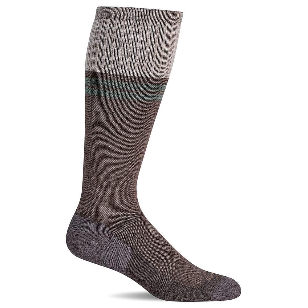 Sockwell Men's Sportster Socks - Mushroom L active Current Full Price machine washable Men's Compression Socks Online Exclusive Socks