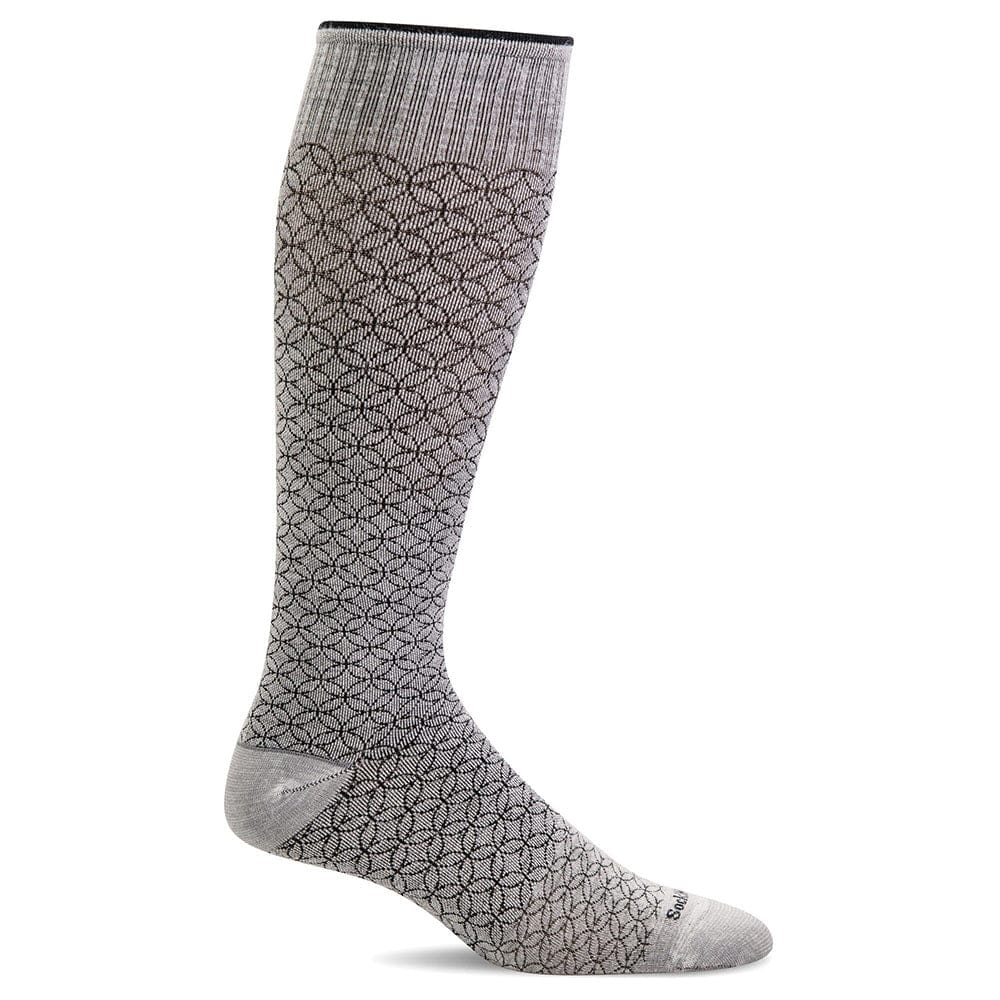 Sockwell Women's Featherweight Fancy Socks - Natural M active Current Full Price machine washable Socks Women's Compression Socks