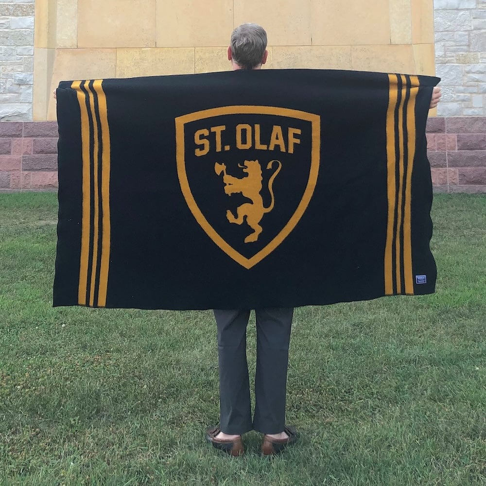 St. Olaf Throw Blanket active Current Dry clean or hand wash Full Price personalization