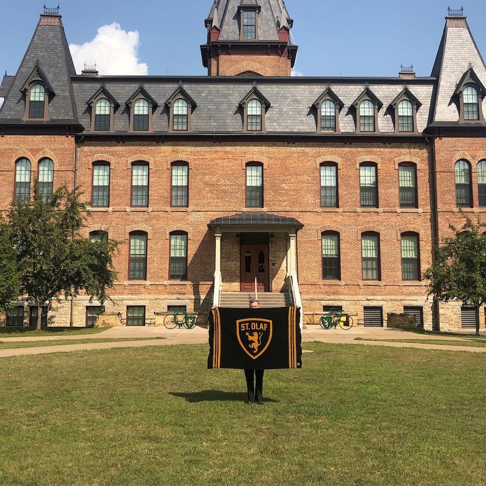 St. Olaf Throw Blanket active Current Dry clean or hand wash Full Price personalization