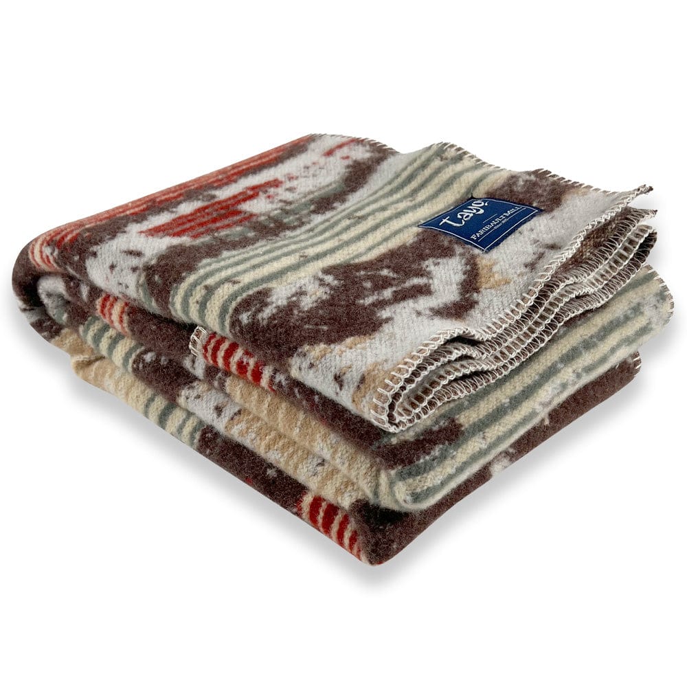 Tayo Onadein Sahara Wool Throw Blanket active Artist Collection Current Dry clean or hand wash Full Price Tayo Onadein Wool Throw