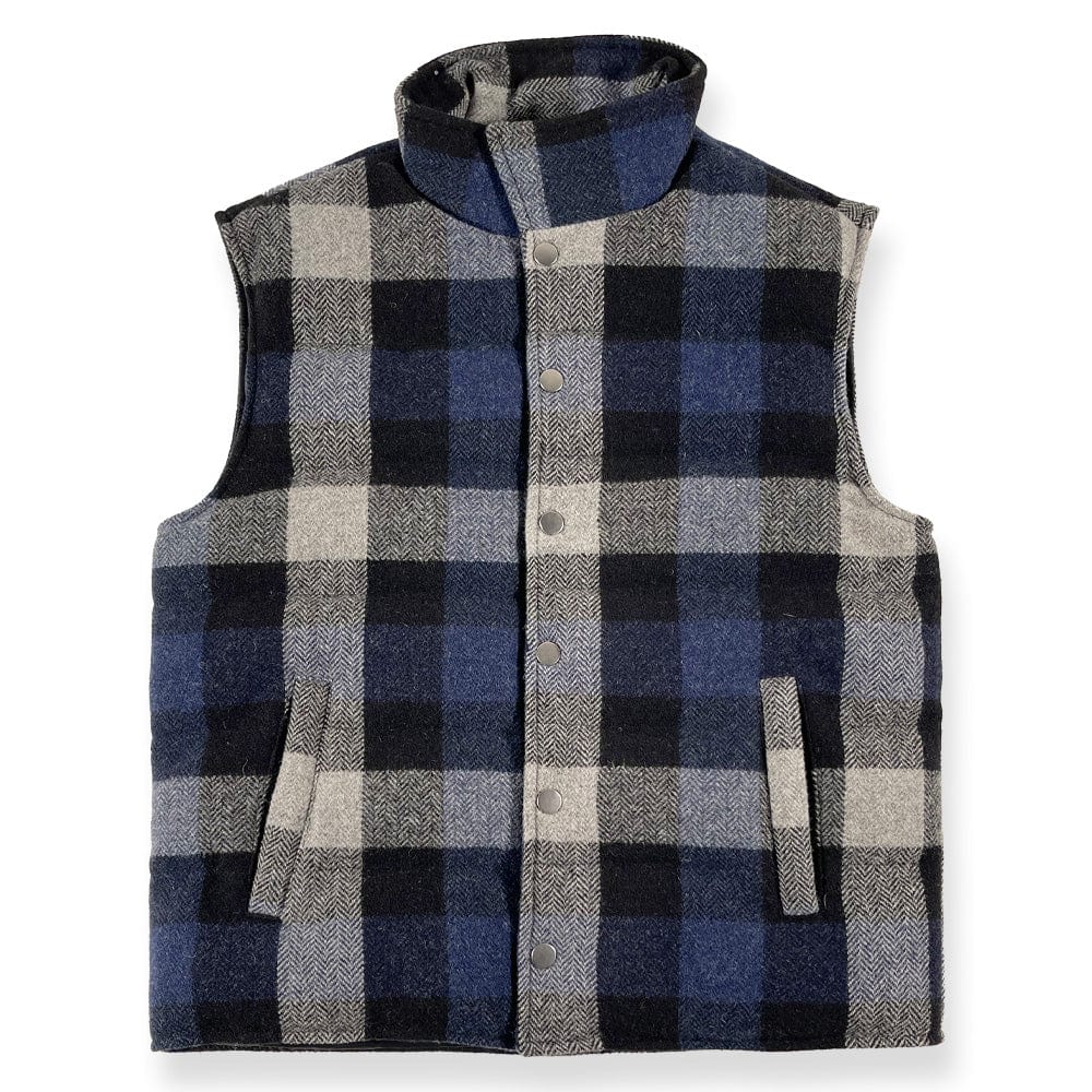 ts(s) Messenger Vest - Buffalo Plaid Wool - Red – Division