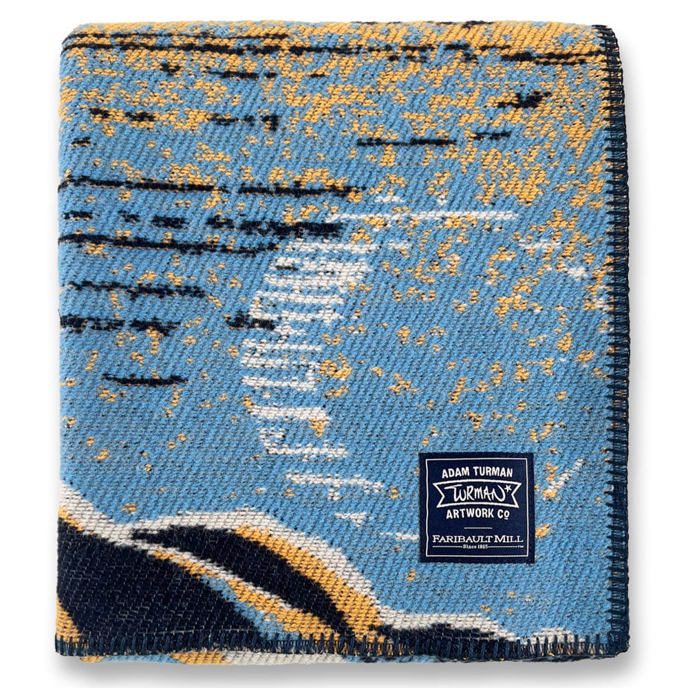 Factory Second Adam Turman Split Rock Lighthouse Throw active Artist Collection Current Dry clean or hand wash Factory Second Adam Turman Wool Throw
