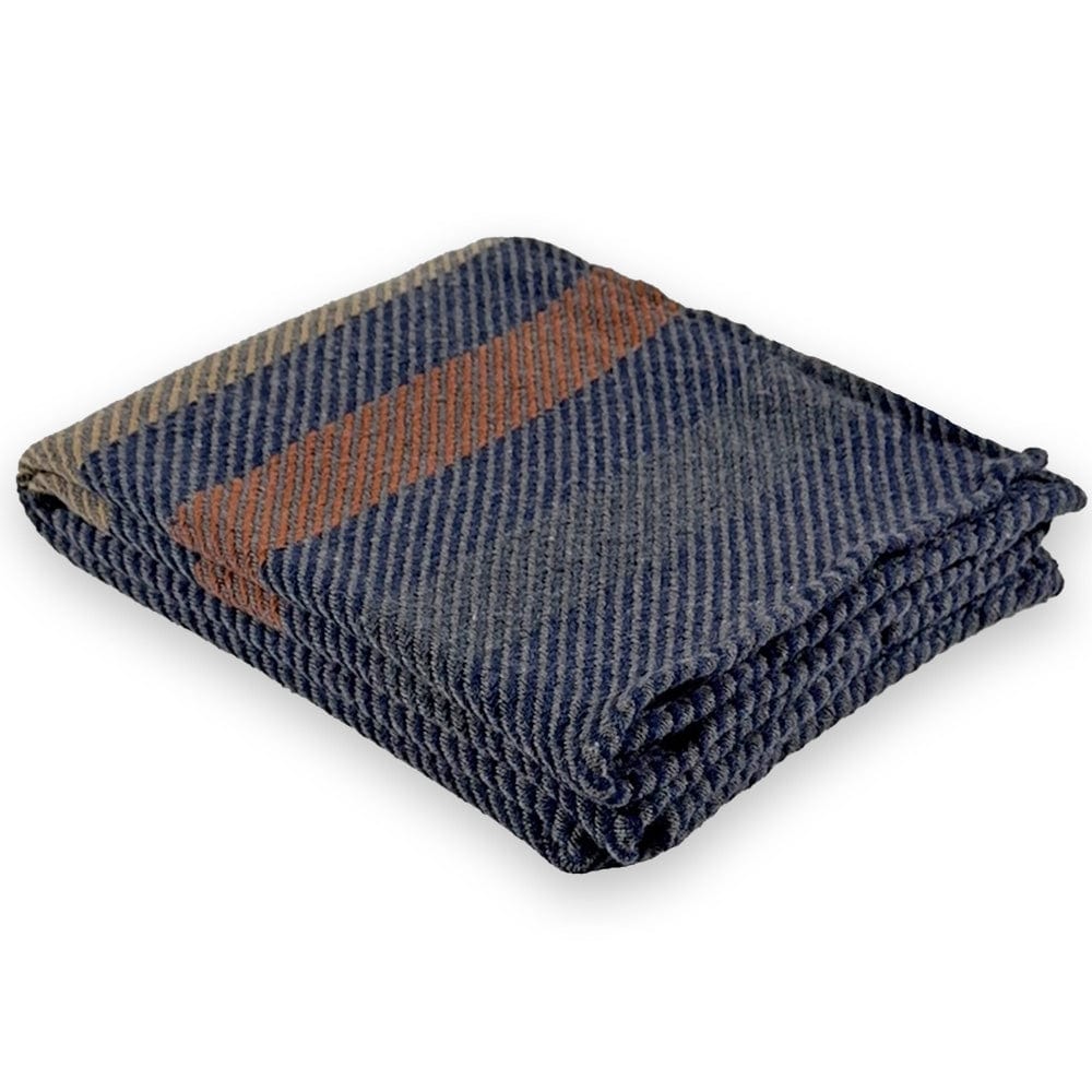 North Star Voyager Throw - Navy 50" x 60" Current Full Price group-gallery Machine Washable North Star Voyager Throw sustainable throws