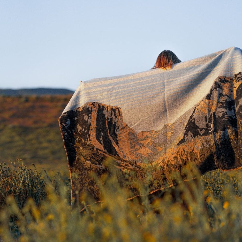 Yosemite National Park Wool Throw active Current Dry clean or hand wash Full Price