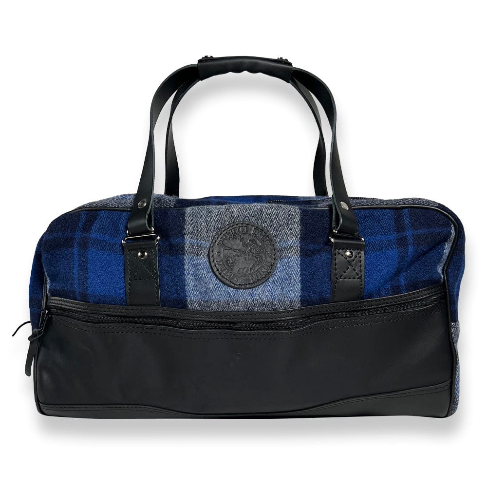 Weekender Wool & Leather Duffel - Duluth Pack x Faribault Mill Blue active Current Duffle Bags Sale Spot Clean