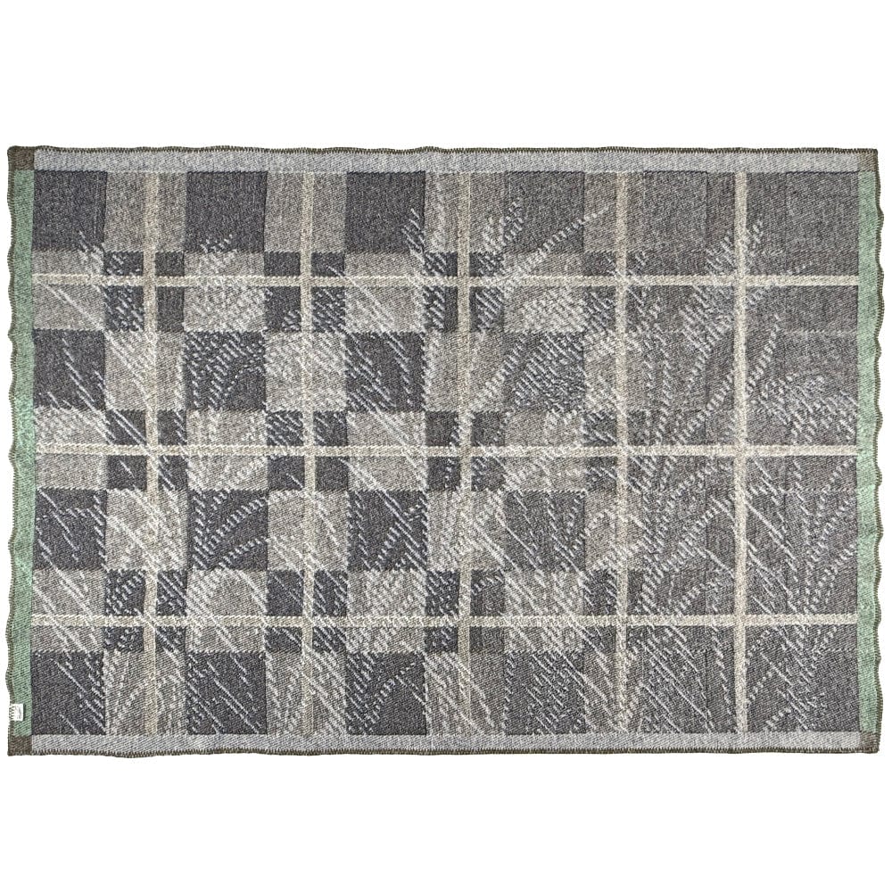 Window Pane Wild Rice Wool Throw active Current Dry clean or hand wash group-gallery Stripes