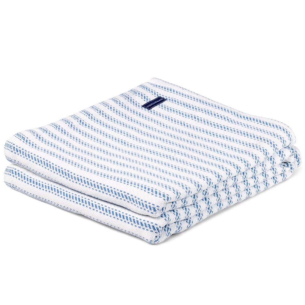 Winona Cotton Blanket - Denim Denim active Full group-gallery King machine washable Queen Stripes Twin
