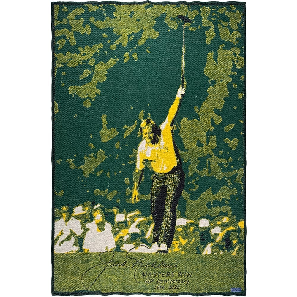 Jack Nicklaus Wool Throw active Current Dry clean or hand wash Full Price New Lower Price