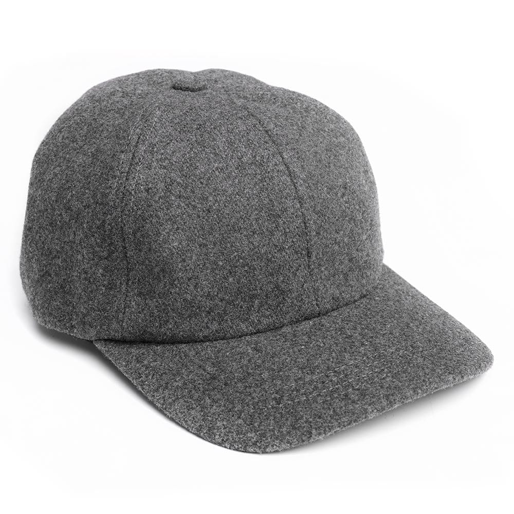 American Trench One Size Wool Ball Cap - Gray