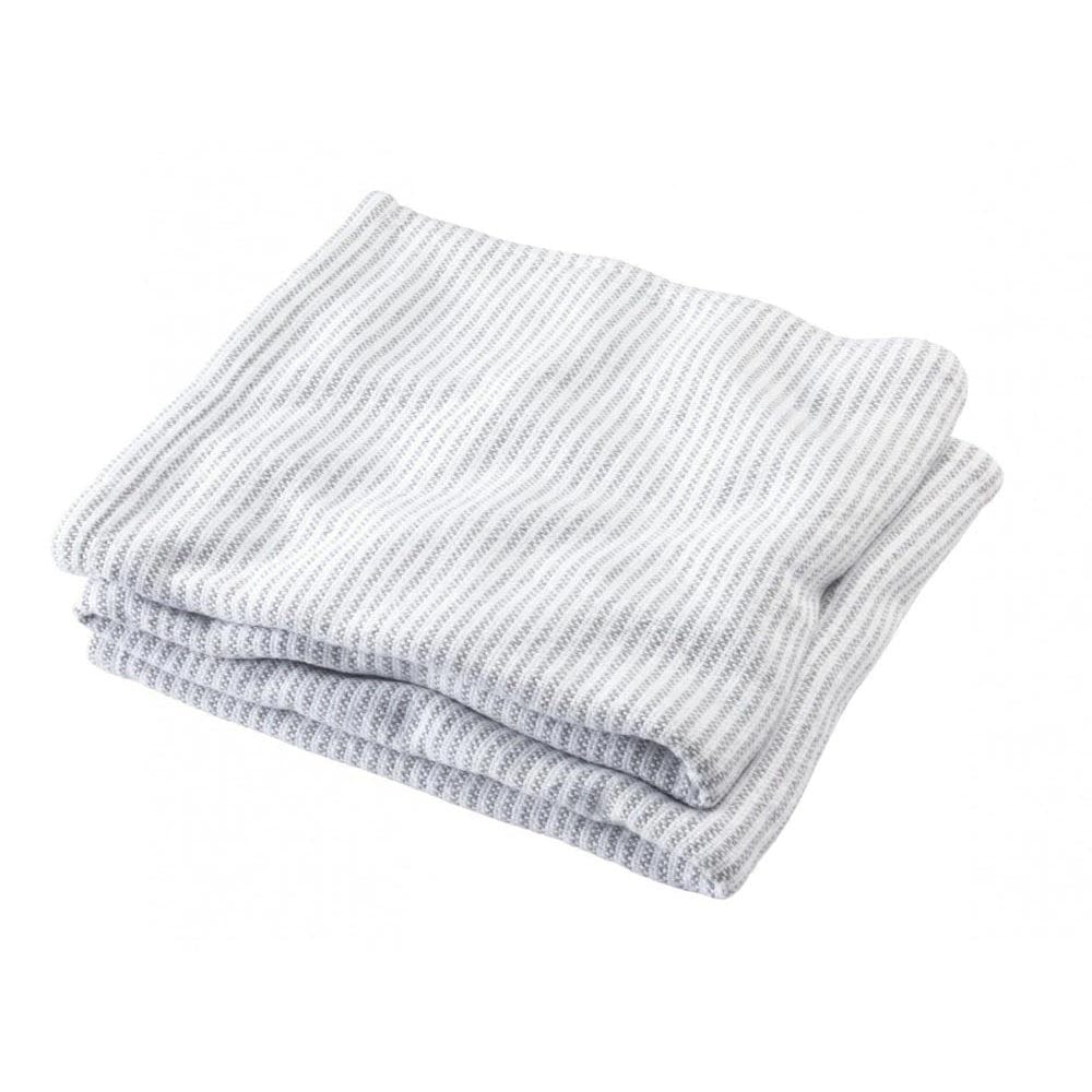 Brahms Mount Gray Heather / Twin Winslow Cotton Blanket
