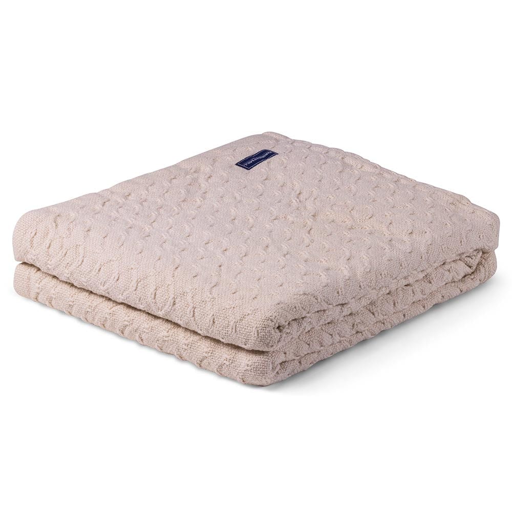 Brahms Mount Natural / Twin Vanburen Cotton Blanket