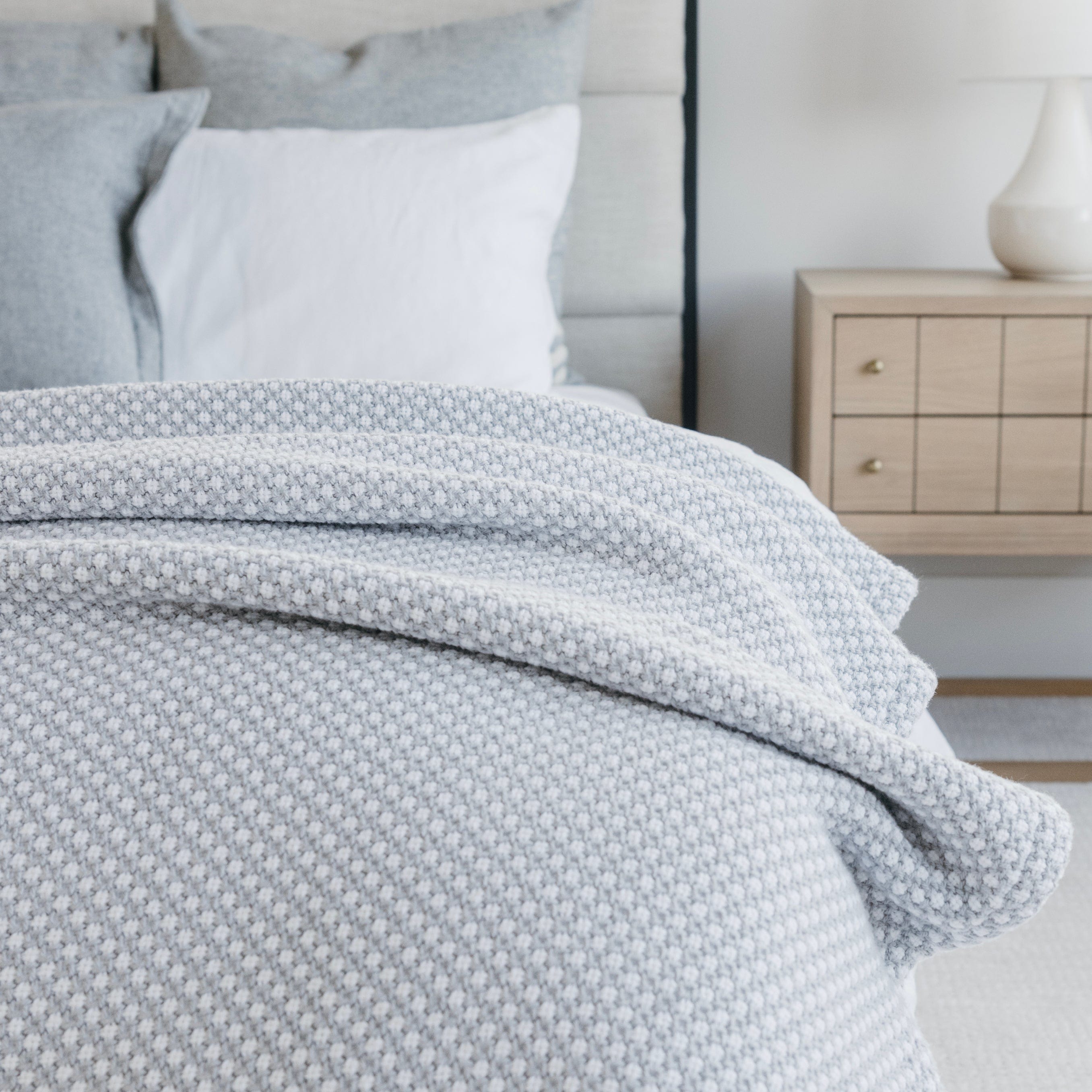 Edgecomb Cotton Blanket active Current Full Full Price group-gallery King machine washable personalization Queen Solids Twin