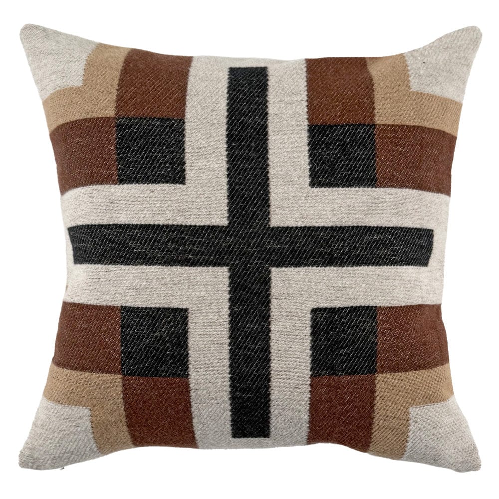 Faribault Mill 20" x 20" Frank Lloyd Wright Millard House Textile Block Pillow Case