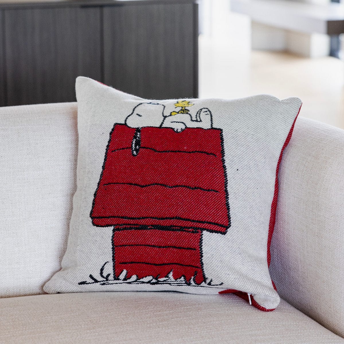 クッションカバー SNOOPY PILLOW CASE Peanuts Snoopy House Pillow Case