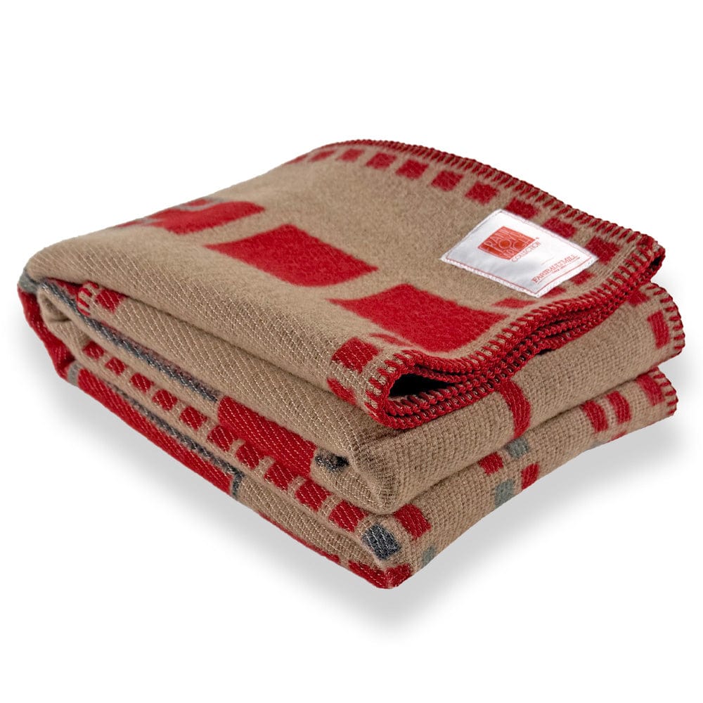 Faribault Mill 42" x 65" Frank Lloyd Wright Hollyhock House Rug Wool Throw