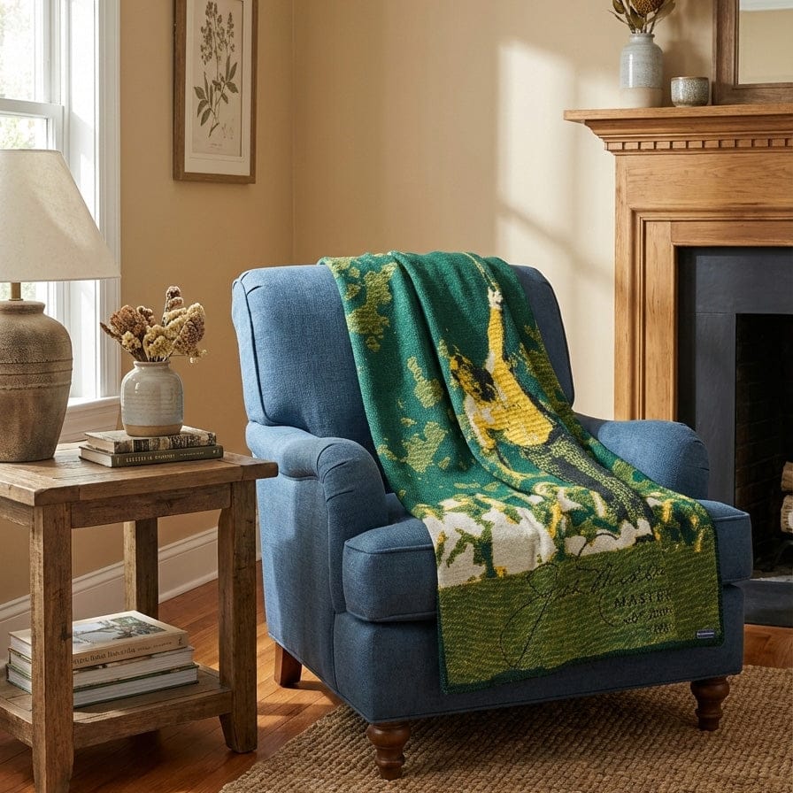 Faribault Mill 42" x 65" Jack Nicklaus Wool Throw