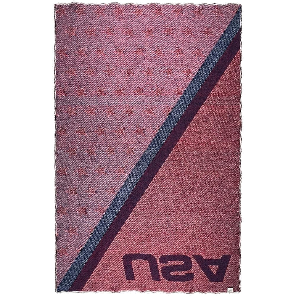 Faribault Mill 42" x 65" USA Bobsled Team Wool Throw Blanket