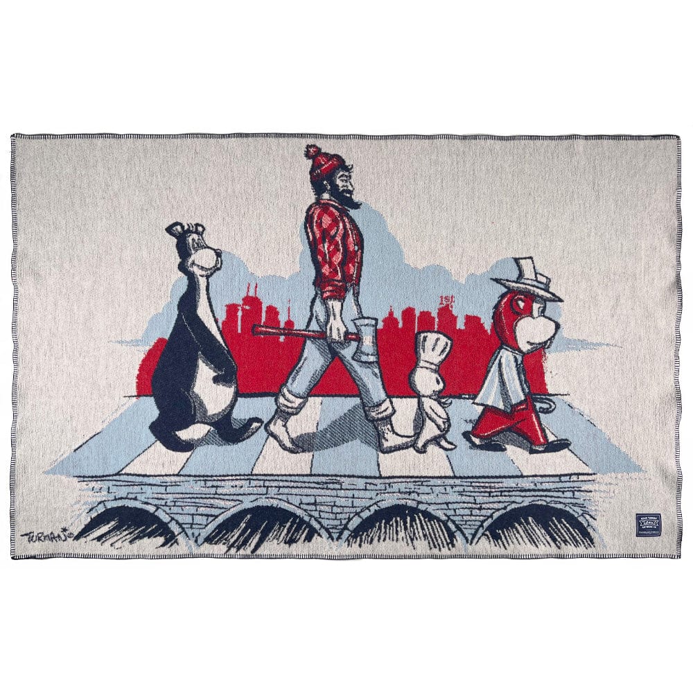 Faribault Mill 48" x 68" Adam Turman Abbey Road Throw