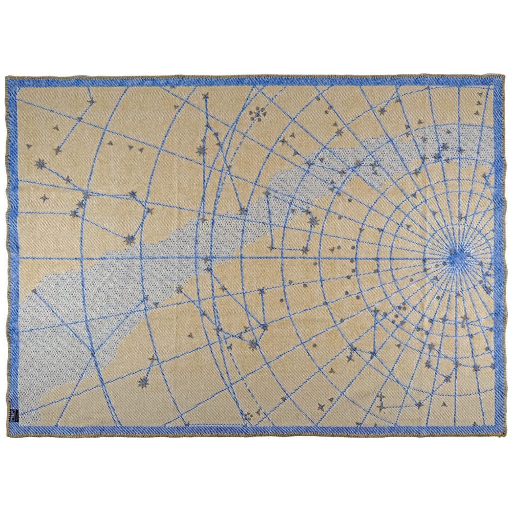 Faribault Mill 50" x 60" North Star Constellation Map Throw