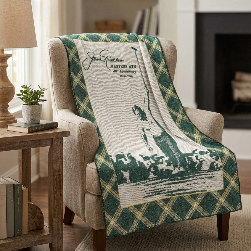 Faribault Mill 50" x 60" North Star Jack Nicklaus Throw