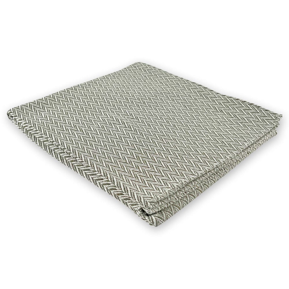 Faribault Mill 50" x 60" North Star Reverse Twill Throw - Green