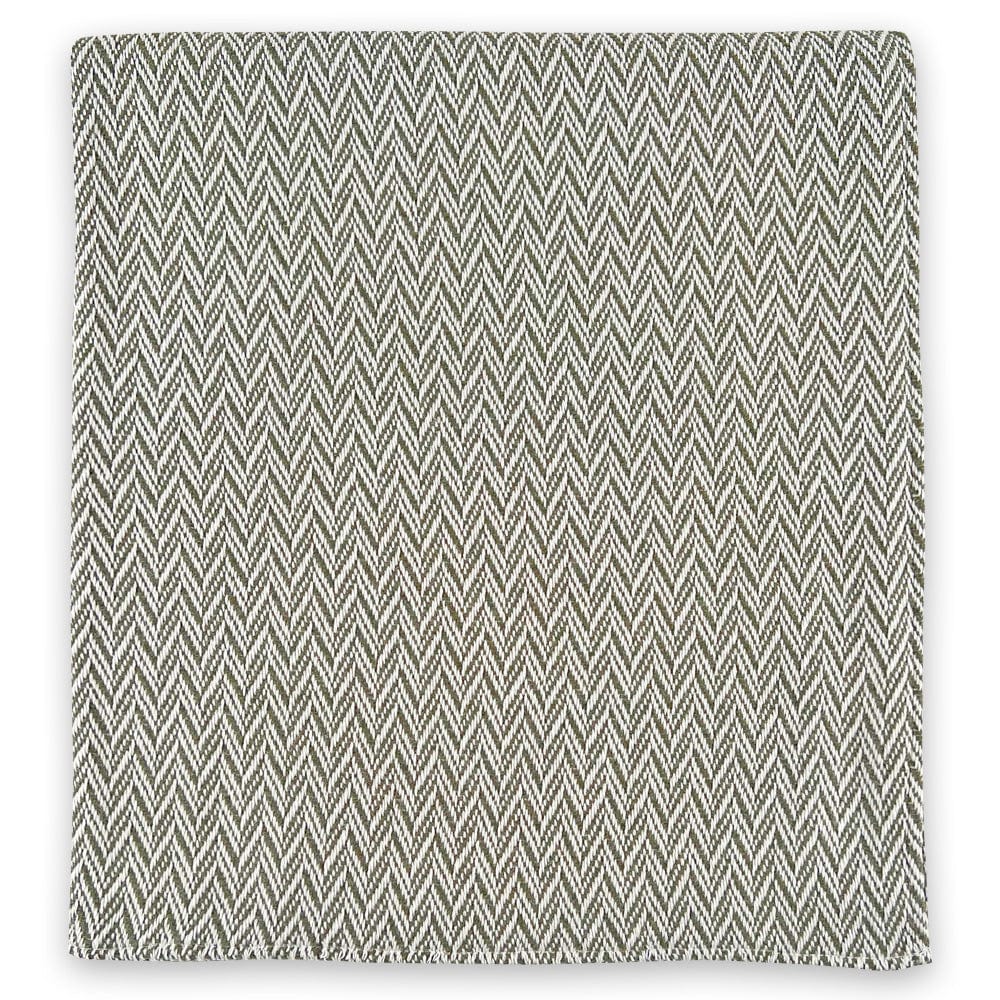 Faribault Mill 50" x 60" North Star Reverse Twill Throw - Green