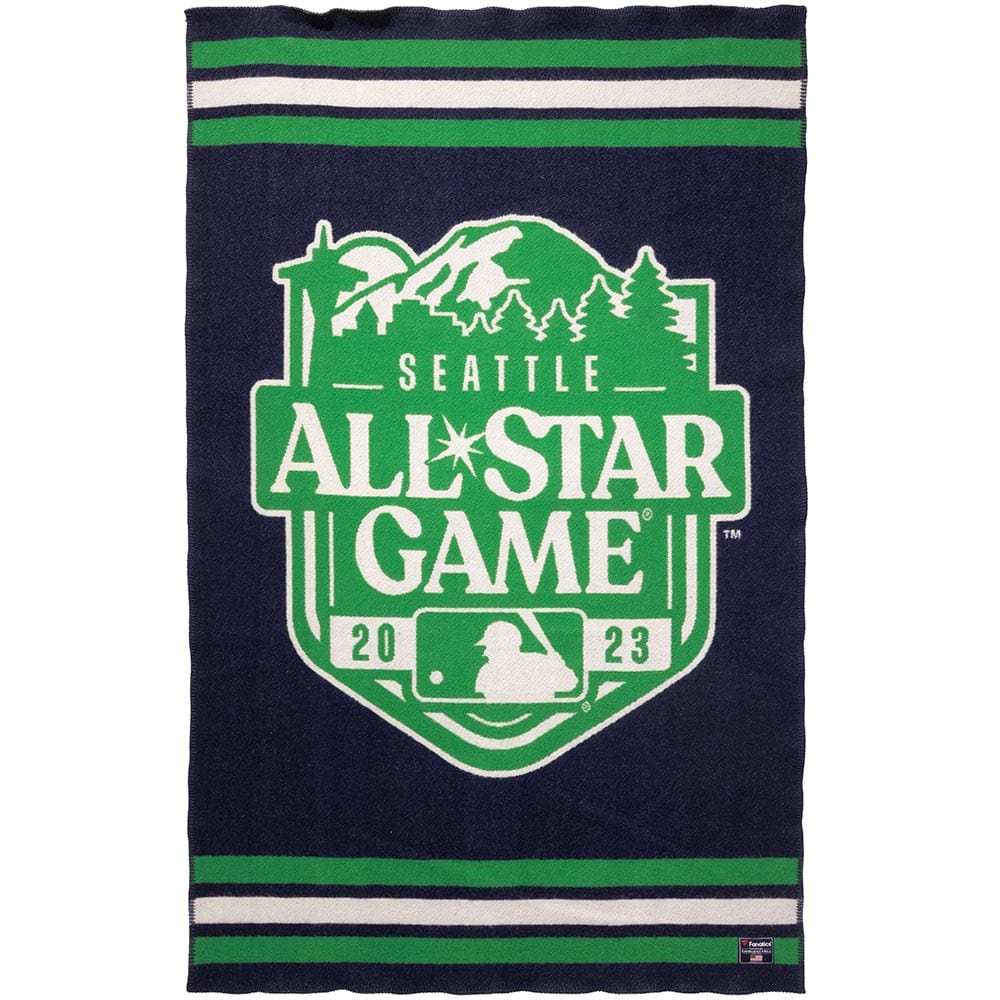MLB All Star Game Wool Throw Green active Current Dry clean or hand wash Full Price MLB New Lower Price personalization