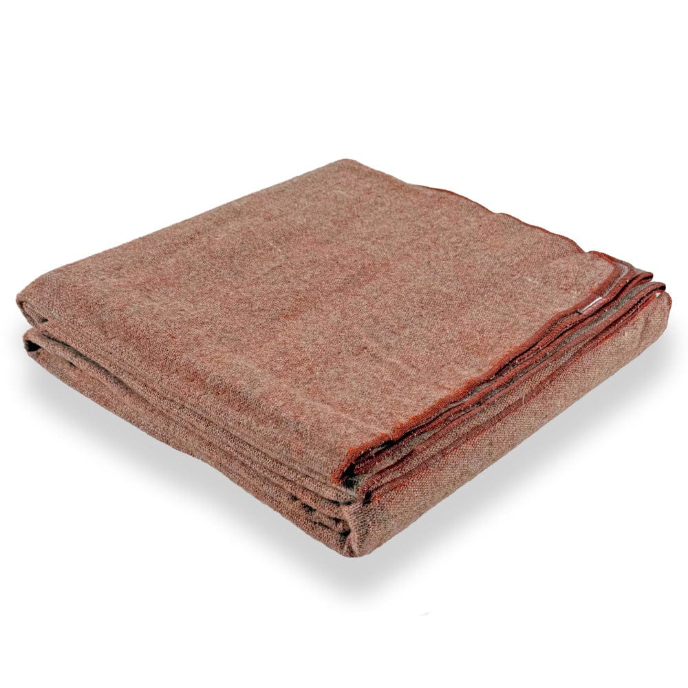 Faribault Mill Light Orange Zero Waste Blanket